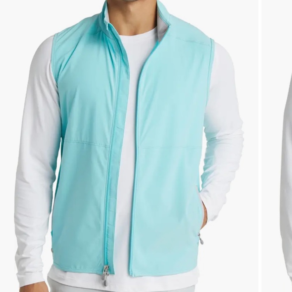 Peter Millar Light Blue Men's Vest